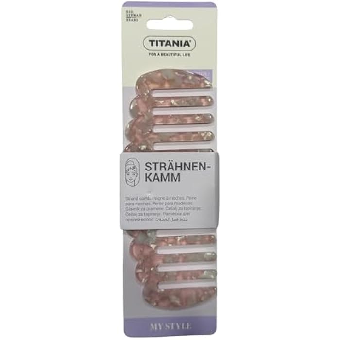 Titania 1809 Anti-Static Comb, Large, Multicolor - Image 1